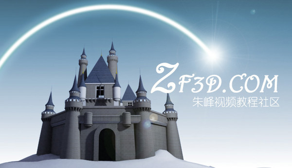迪斯尼城堡的制作