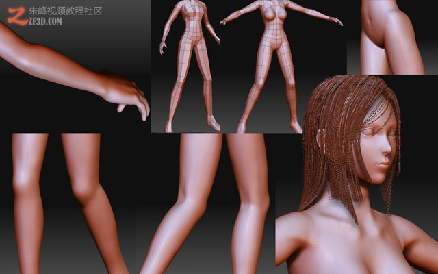 蒂法身体制作2