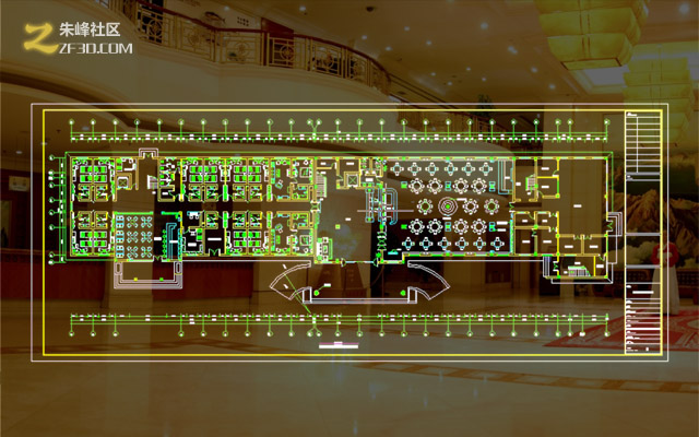 CAD五星级酒店绘制