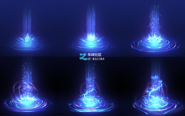 游戏特效粒子渲染