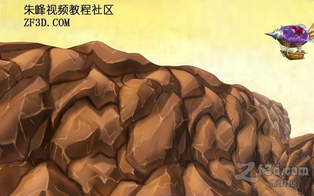 绘画岩石材质