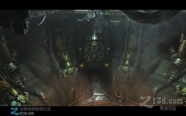 星际2片头铁门制作4