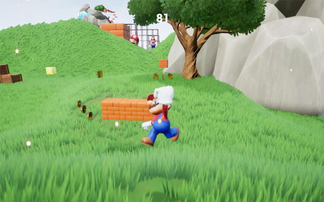 ue4虚幻4动画蓝图制作马里奥跑步跳起