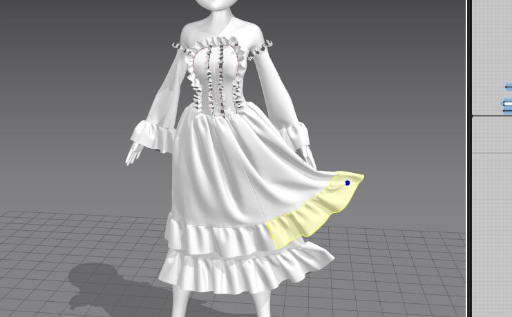 Marvelous Designer9制作小女孩连衣裙