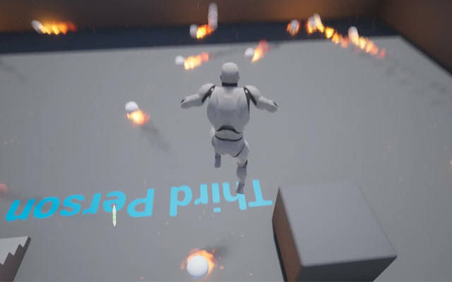 虚幻ue4蓝图制作第三人称射击小游戏