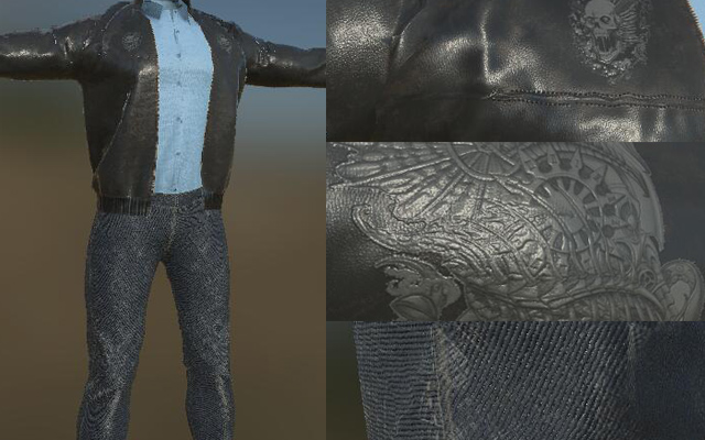 角色真实衣服材质教程