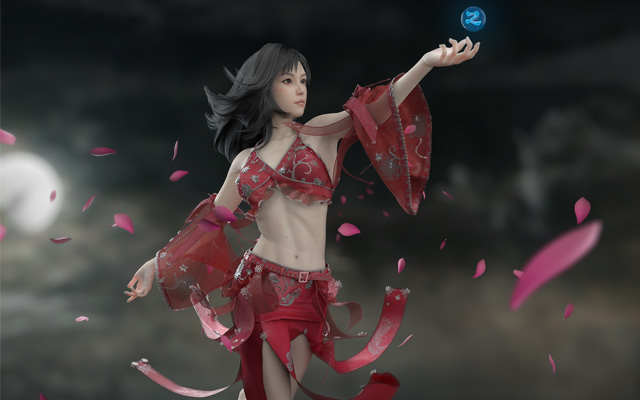 女神静帧作品最后修改和总结