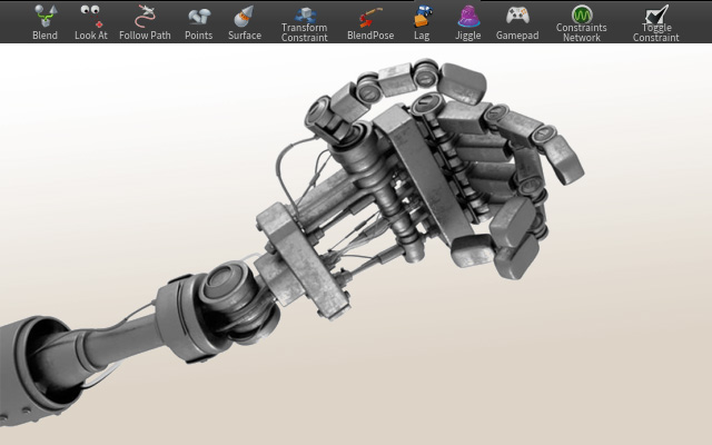 houdini绑定关联菜单constraints全工具教程