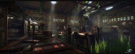 建筑物内