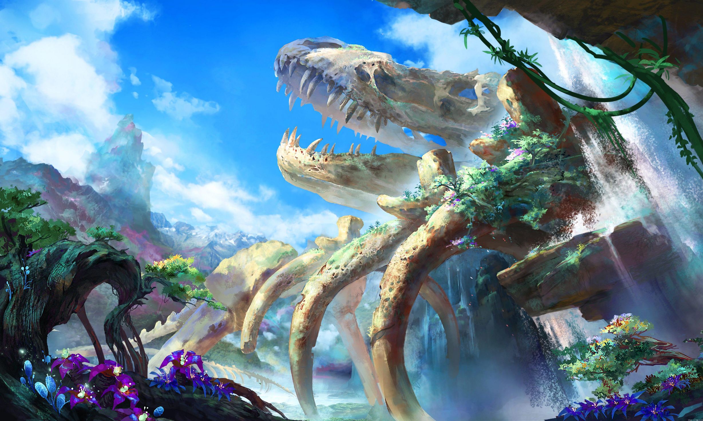 灵魂回响 超大原画场景