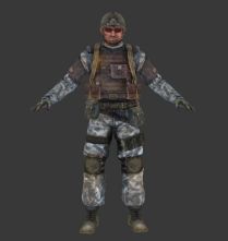 现代精兵模型