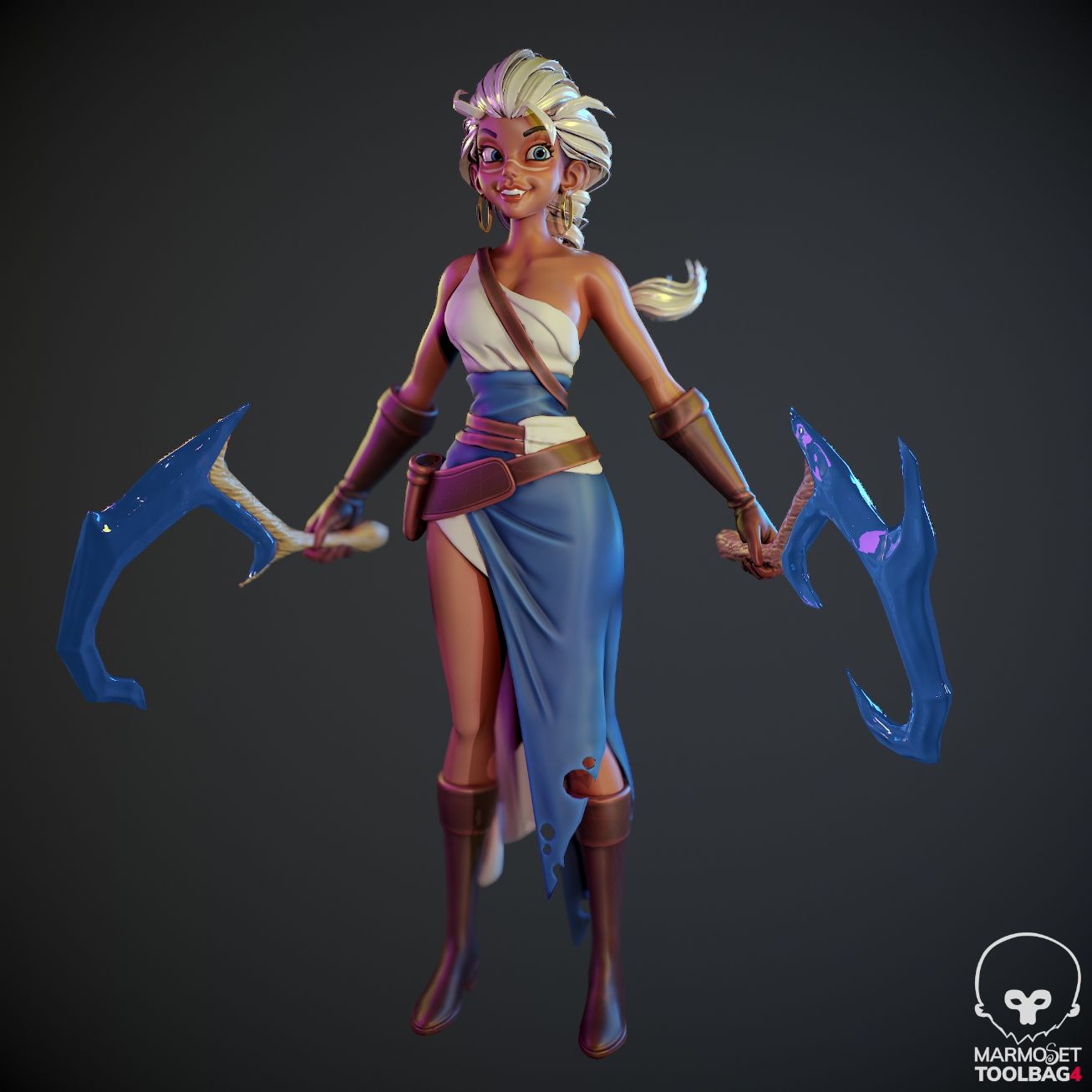 女战士