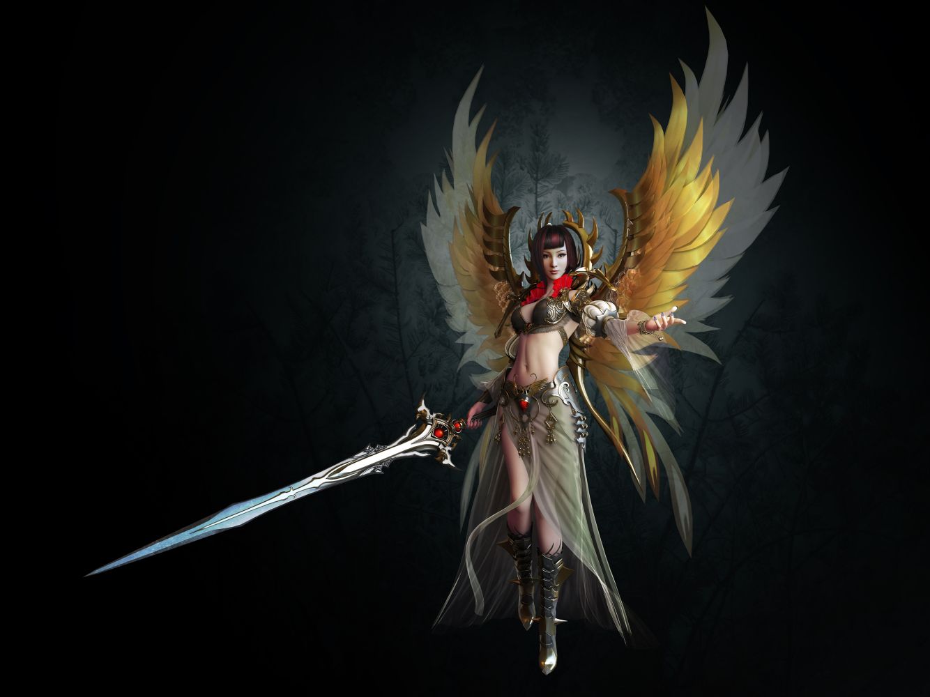 女战士