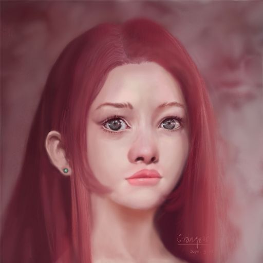红色女孩