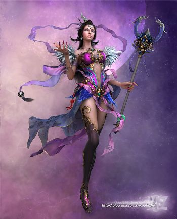 女魔法师