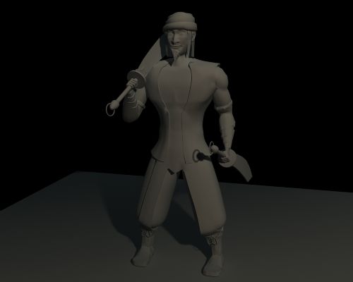 武将模型图片