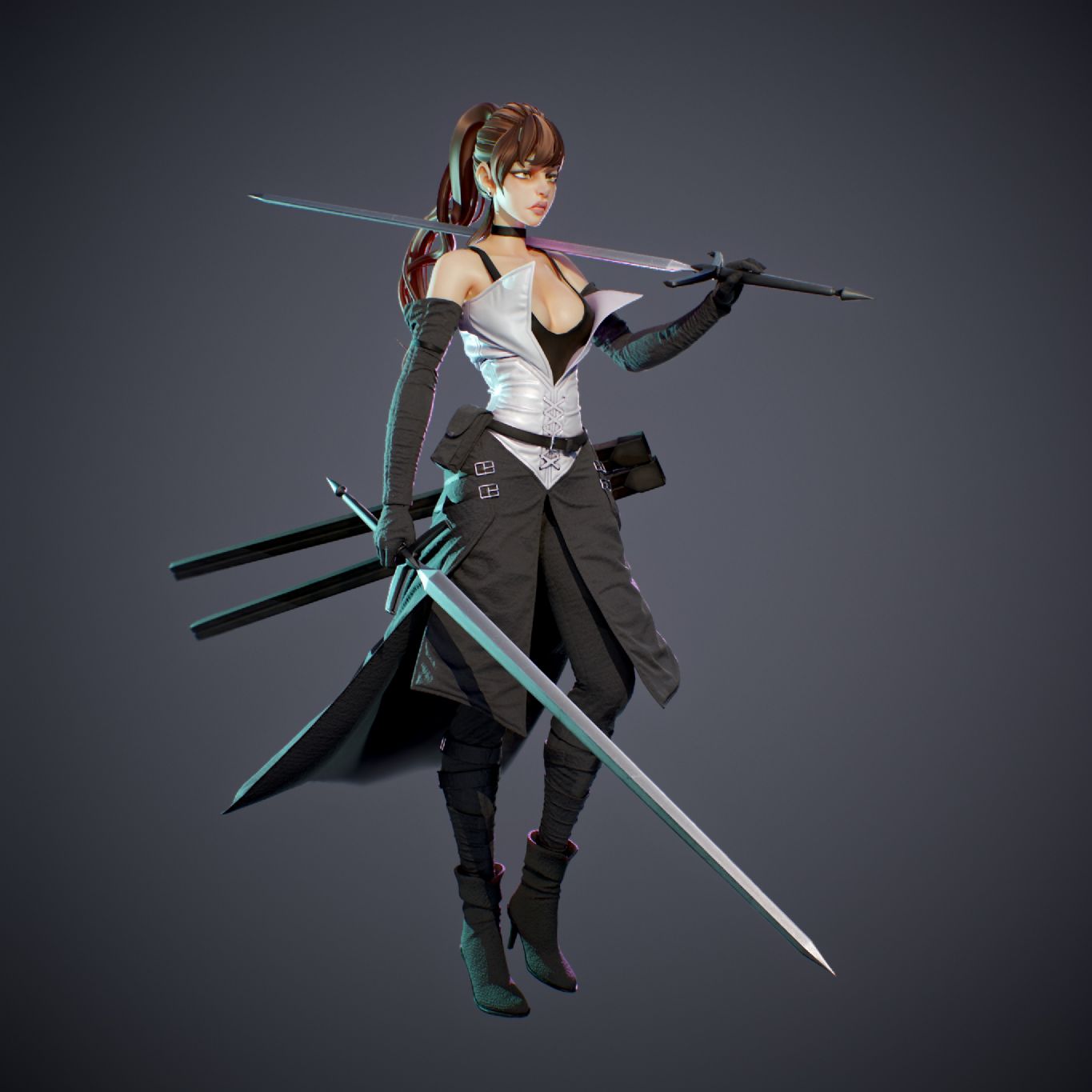 女剑士