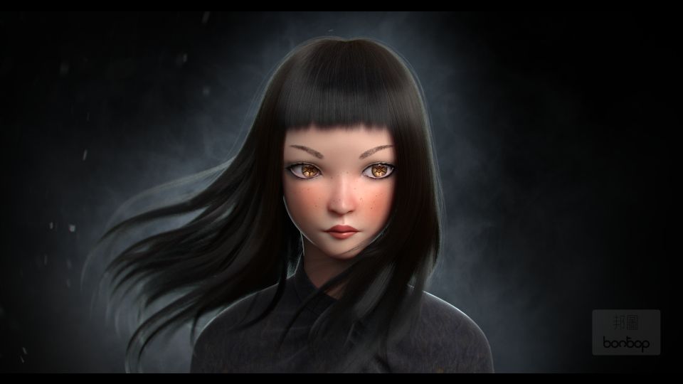 灵动小女孩