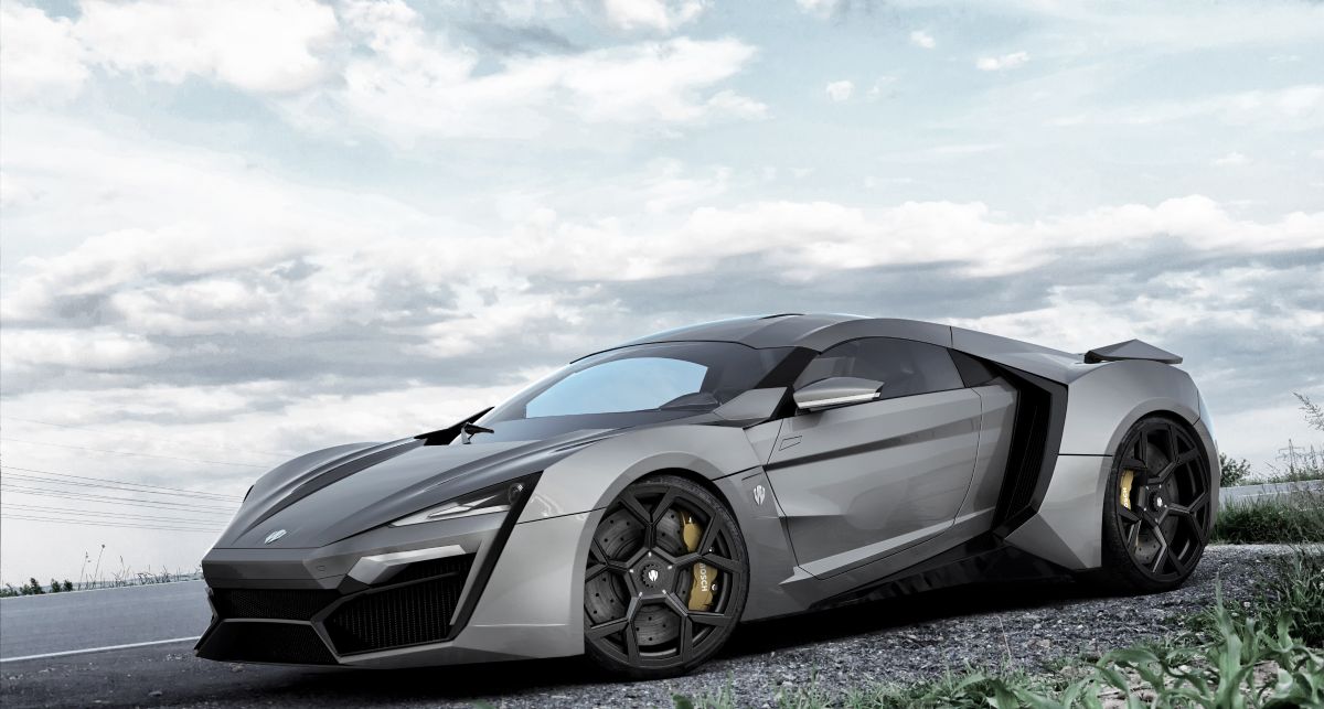 黎巴嫩的公司W Motors所限量生产的跑车lykan hypersport
