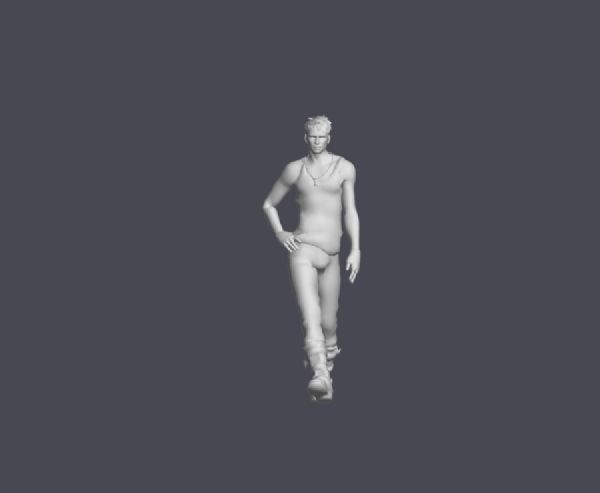 骚男走路