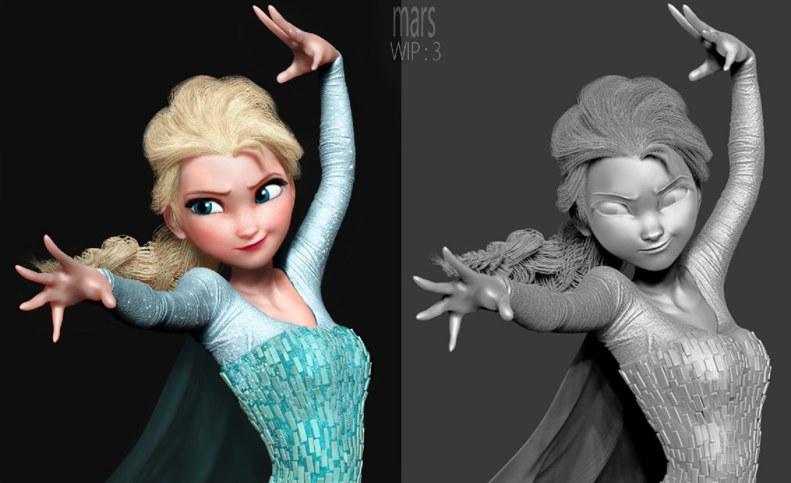 冰雪奇缘女主角