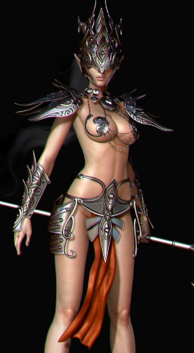 戴面具的美少女