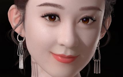 赵丽颖3d建模材质教程