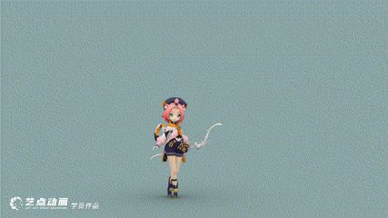 游戏动作设计分享Diona_Skill01