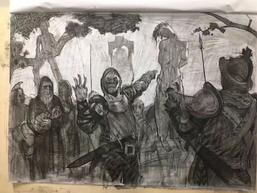 给学生上的手绘素描课程，希望大家喜欢