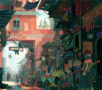 场景概念-街道-1