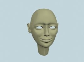 想做一个5星作品的全人体模型，做了个半成品人头结构有什么不对