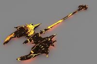 简单的斧头武器