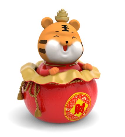 壬寅年发财虎