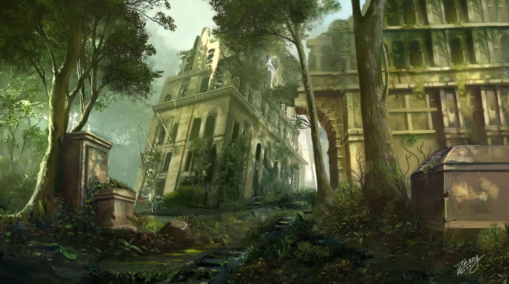 古城遗迹
