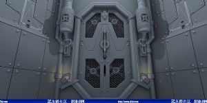 星际2片头铁门制作练习