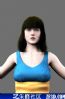 3d女性人物作品