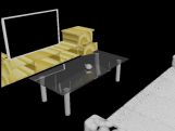 刚刚接触3ds max 创建的简单对象，简单做了材质