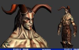 牛角战士