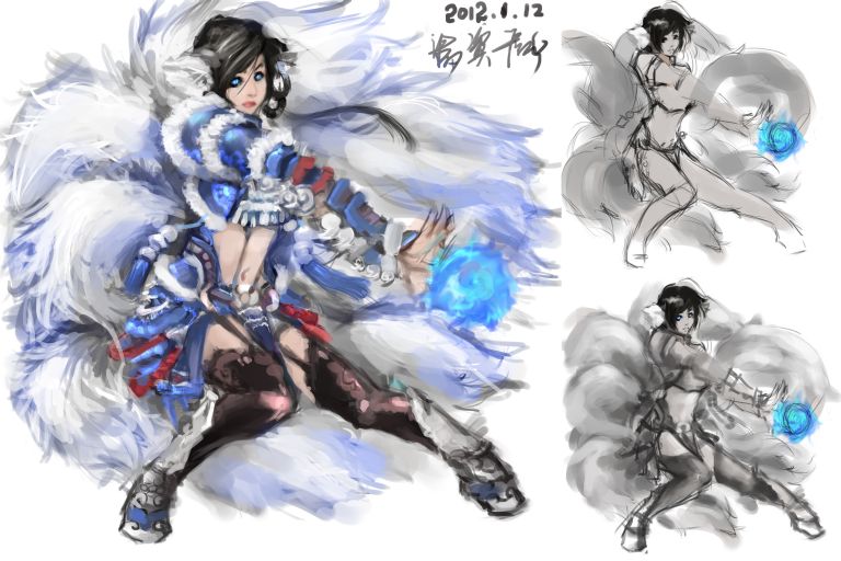 原创古代女法师