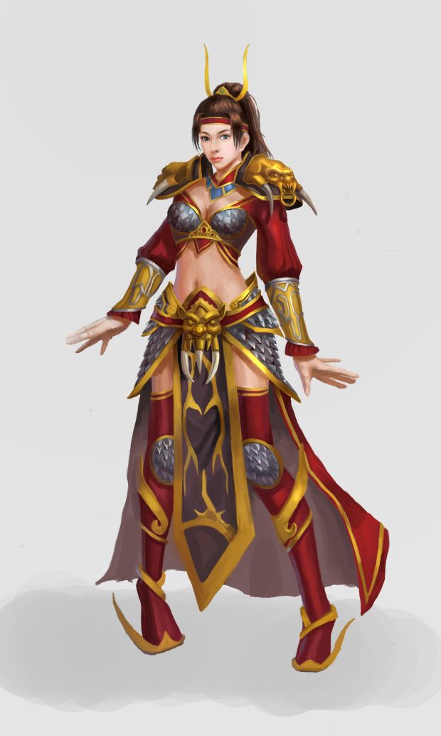 女武将设定