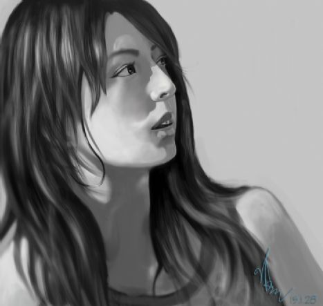 美少女临摹