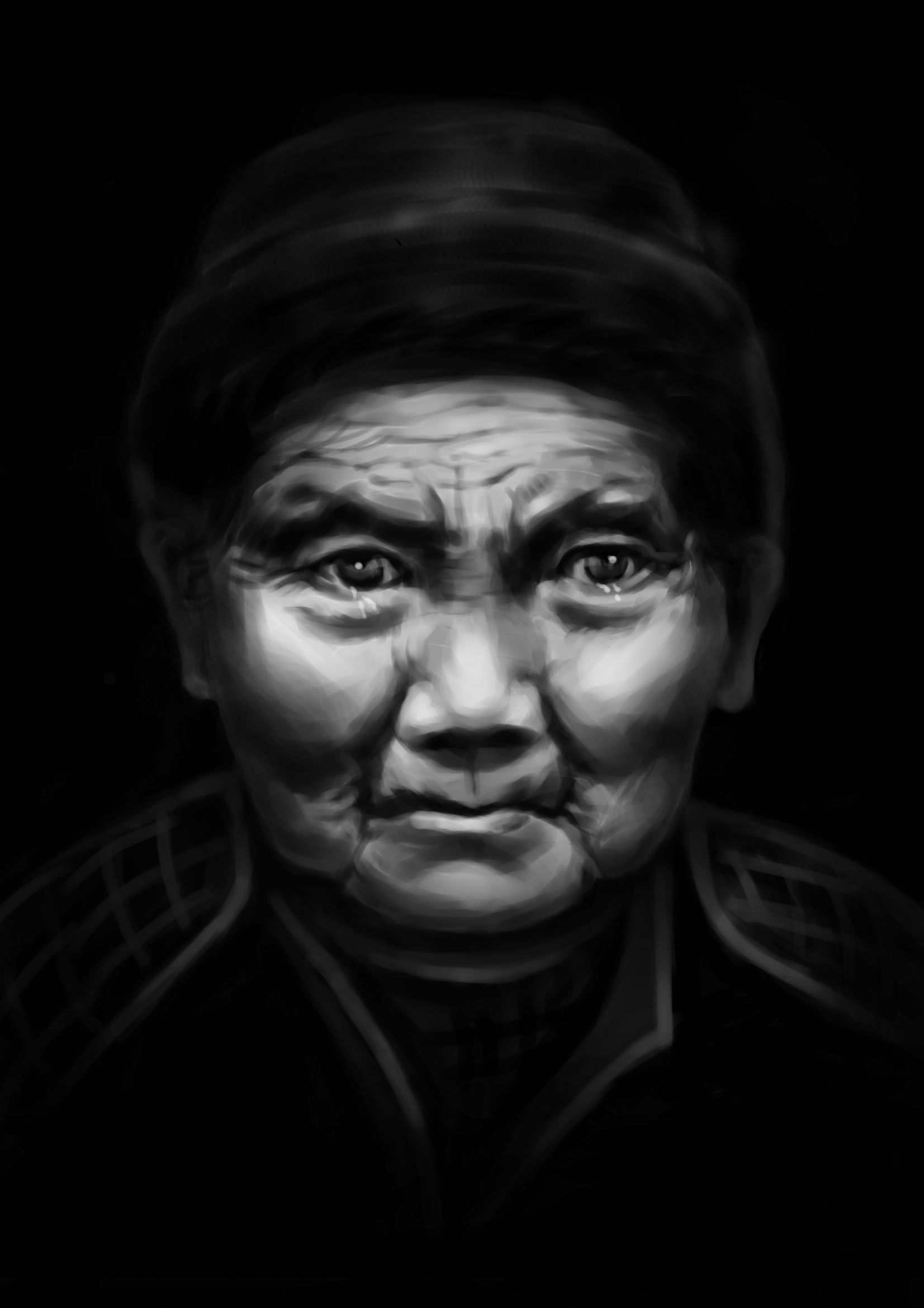 老太婆一张