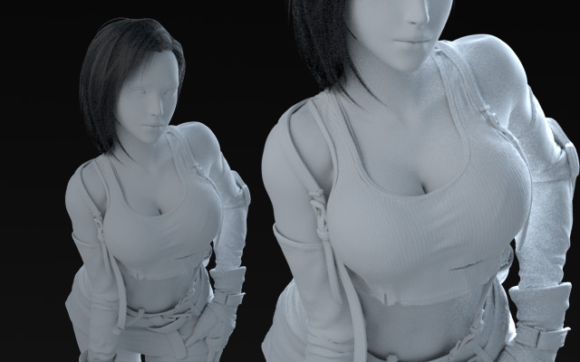 maya xgen人物头发造型梳理技术