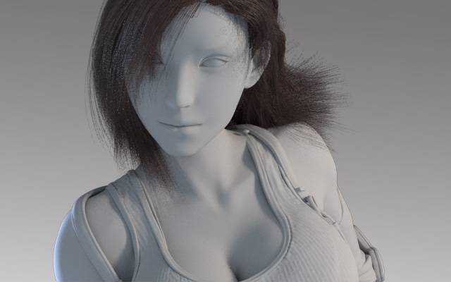 3dsmax头发造型梳理技术