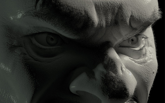 zbrush刻画细节皱纹
