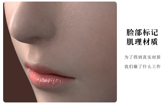 脸部标记和肌理材质制作教程