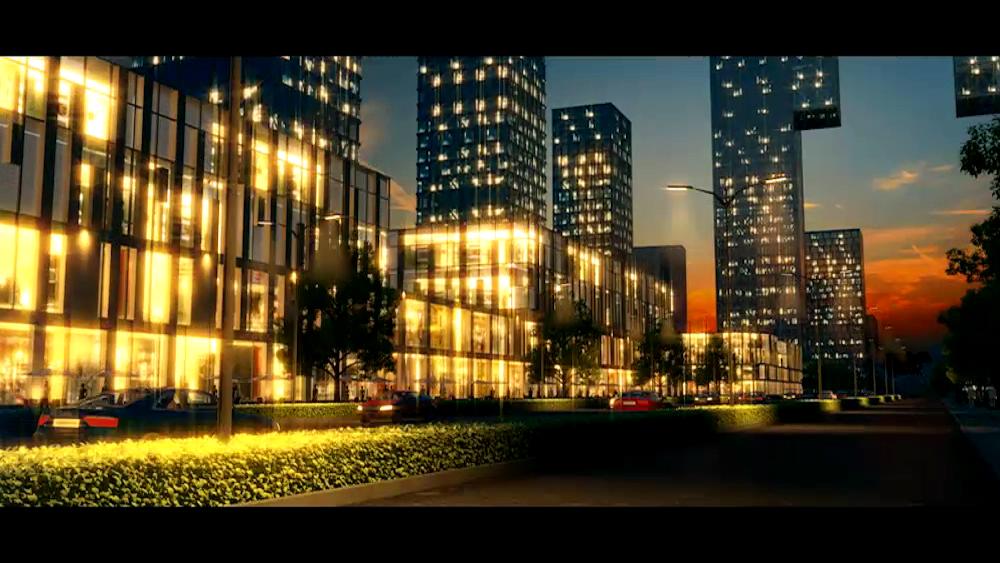 夜景建筑动画教程