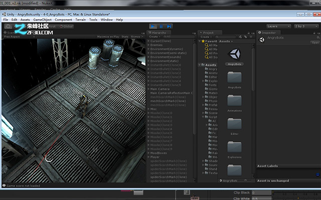 unity3d场景和物体
