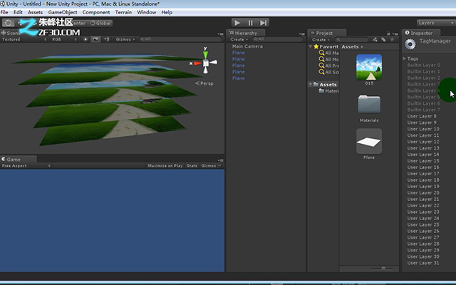 unity3d层的作用