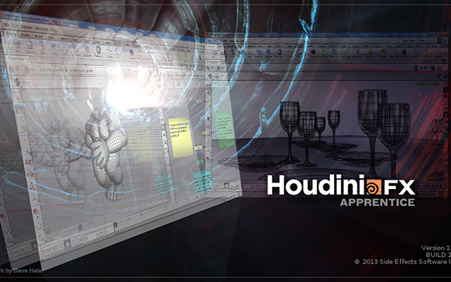 Houdini制作酒杯教程